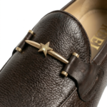 Dark Brown Leather Loafers - Image 2