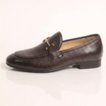 Star Detail Leather Loafers - Image 2
