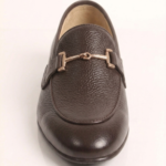 Star Detail Leather Loafers - Image 4