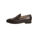 Dark Brown Leather Loafers - Image 3