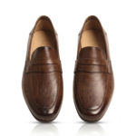 Brown Leather Oxford Shoes