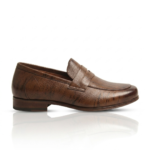Brown Leather Oxford Shoes - Image 3
