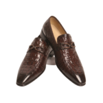 Premium Croc-Pattern Formal Shoes